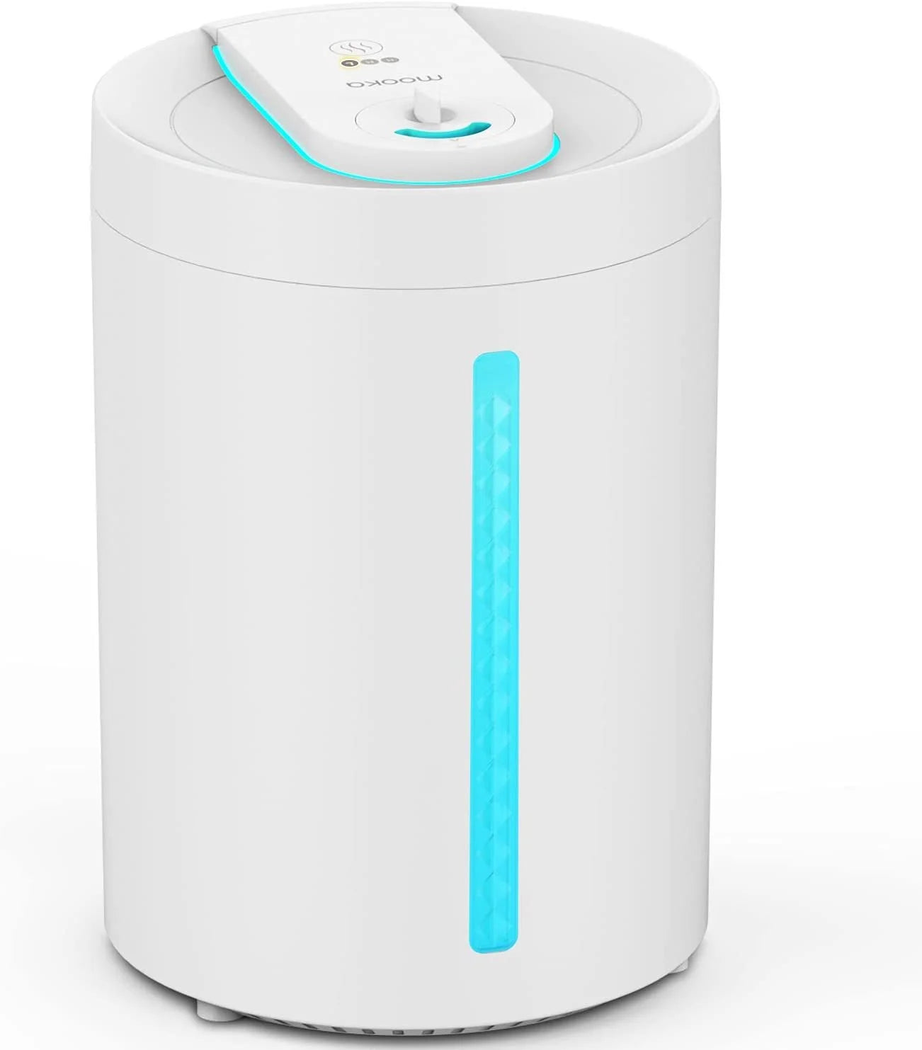 Cool Mist Humidifier, 2-In-1 Top Fill Humidifier for Large Room Baby Home, 4L/1.05Gal Quiet Diffuser for Large 430 Ft² Bedroom, Air Humidifier Easy to Clean